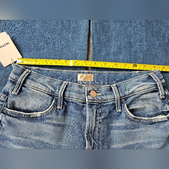 Nwt Mother The Roller Ankle Hustler High On The Hog Jeans 29 - Picture 10 of 12